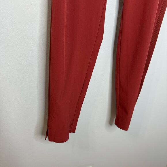 Athleta Brooklyn Ankle Pant Cinnamon Red Lightweight Travel Casual SZ 0 - Picture 4 of 11